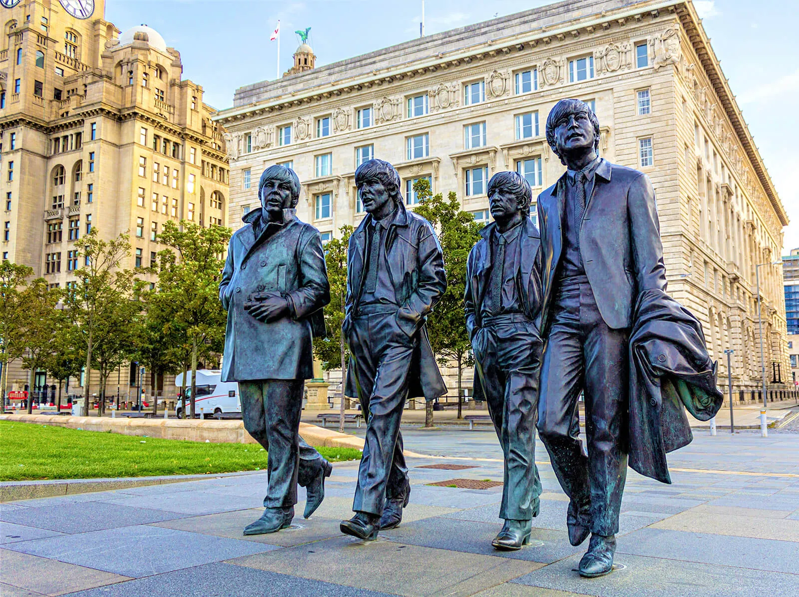 Statue of The Beatles